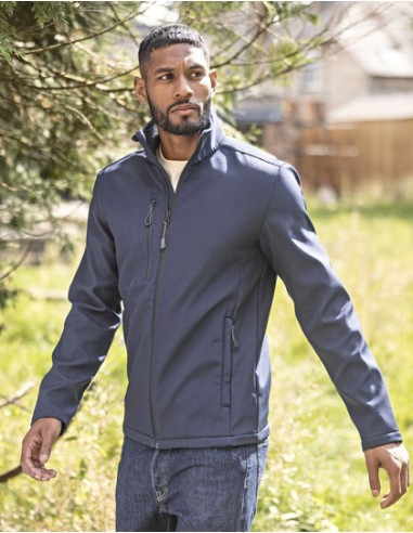 REG-TRA600-Honestly Made Recycled Softshell Jacket